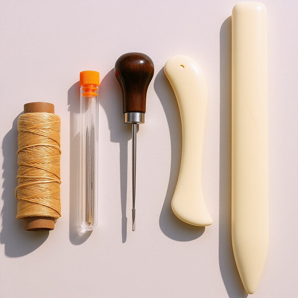 Leatherwork Beginner Tools - 1Set Tool Kit Complete DIY Sewing