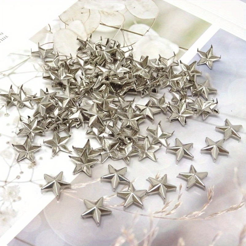 Rivet Setter Tool - 100pcs DIY Rivets and Five-pointed Star