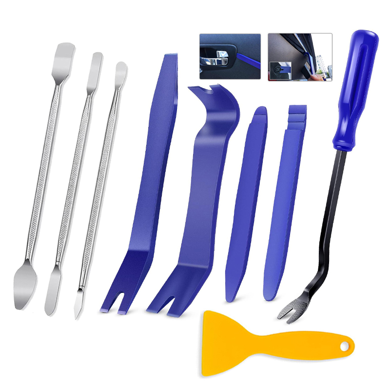 Rivet Setter Tool - Auto Trim Removal Tool Kit Pry