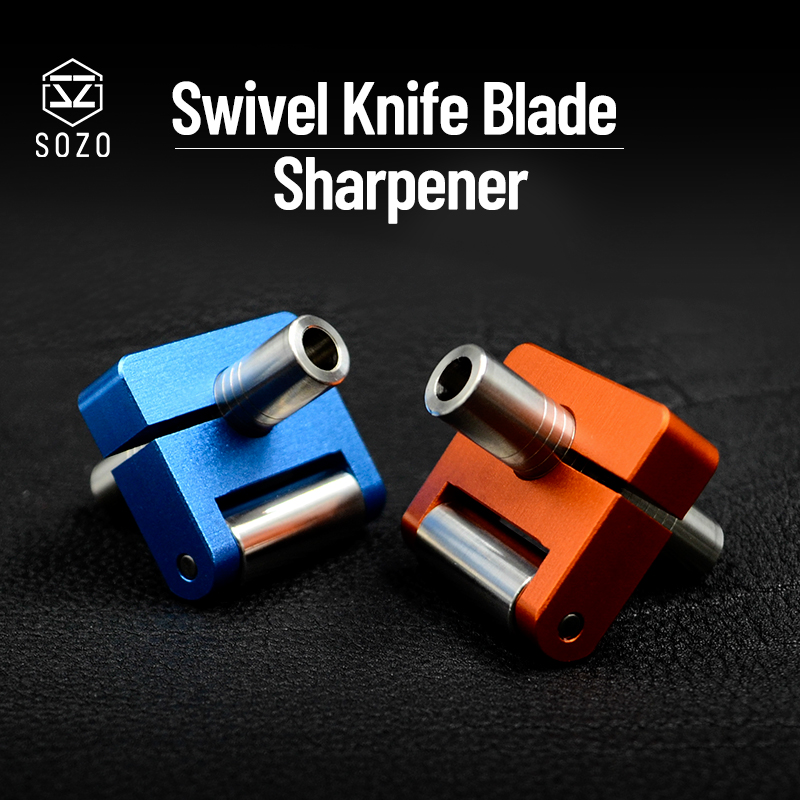 Swivel Knife Tool - SOZO Swivel Knife Blade Sharpener For