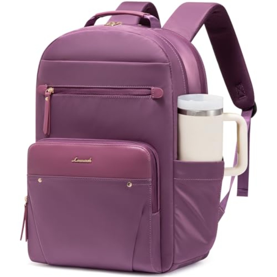 Leatherworking Items - Laptop Backpack for Women with Leather