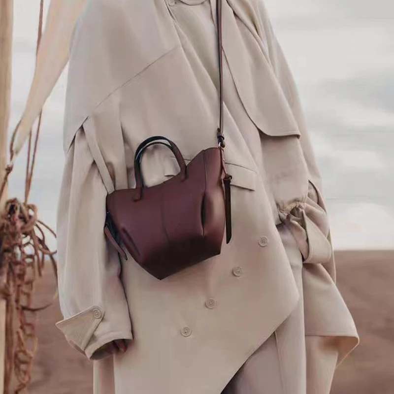Leather Work Laptop Bag - 2026 New Women Large Handbag Lychee