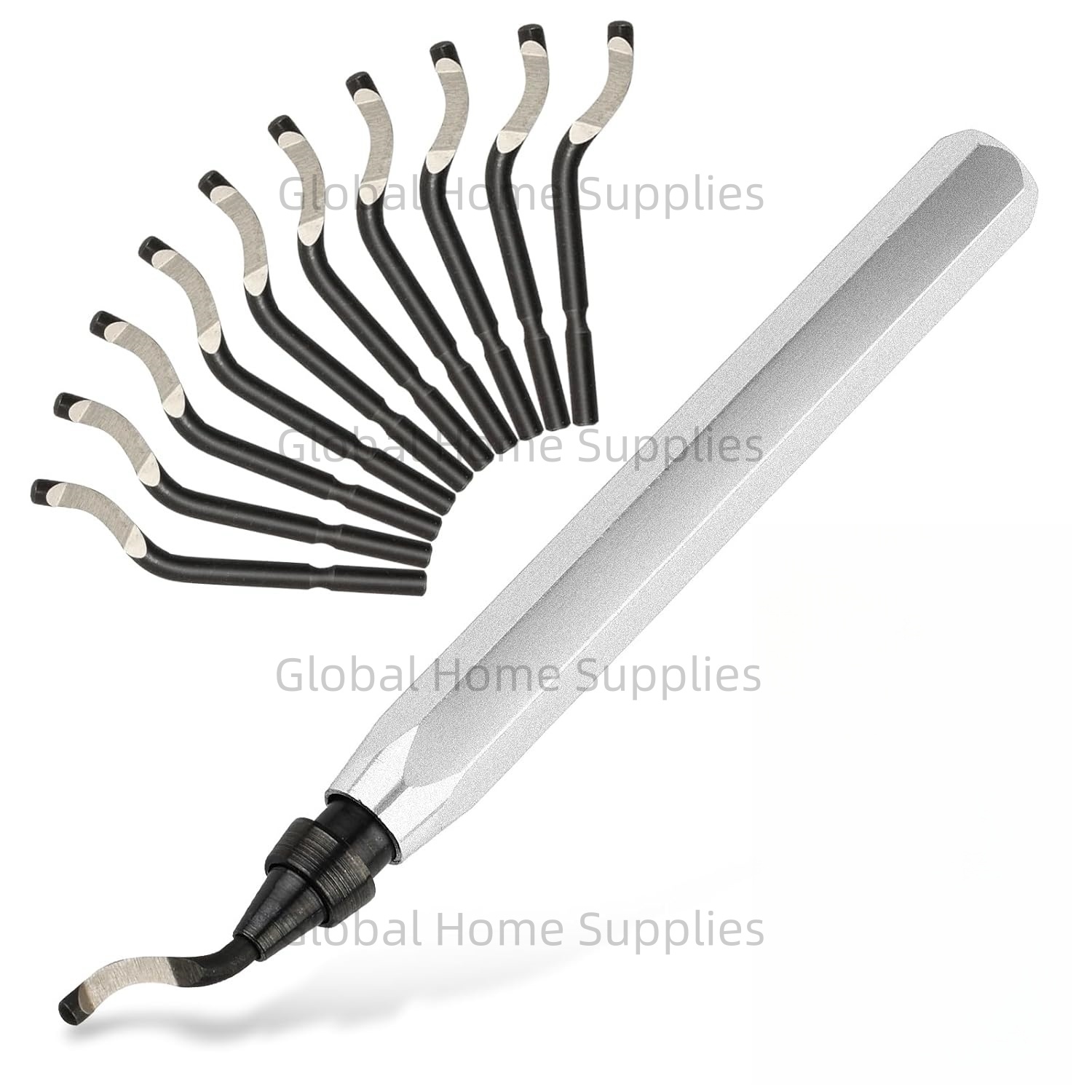 Swivel Knife Tool - Deburring Tool with 10 Extra High