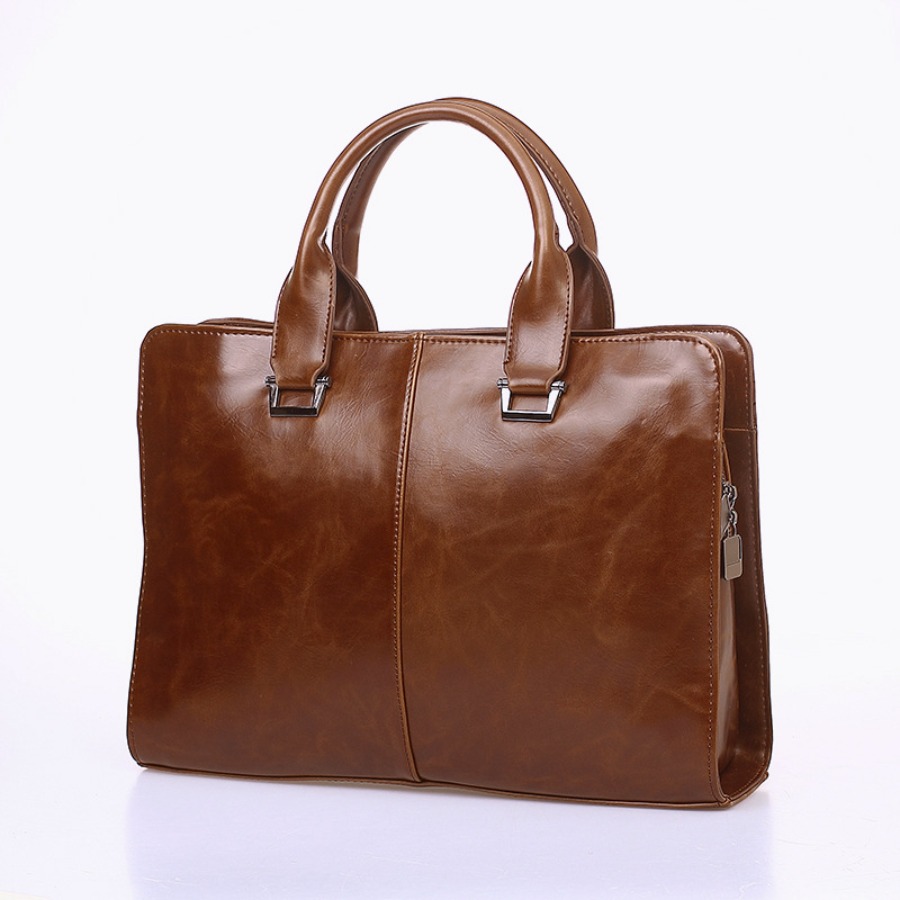 【New Arrival】Vintage Brown Lea – Leather Work Laptop Bag Bewertung und Preis
