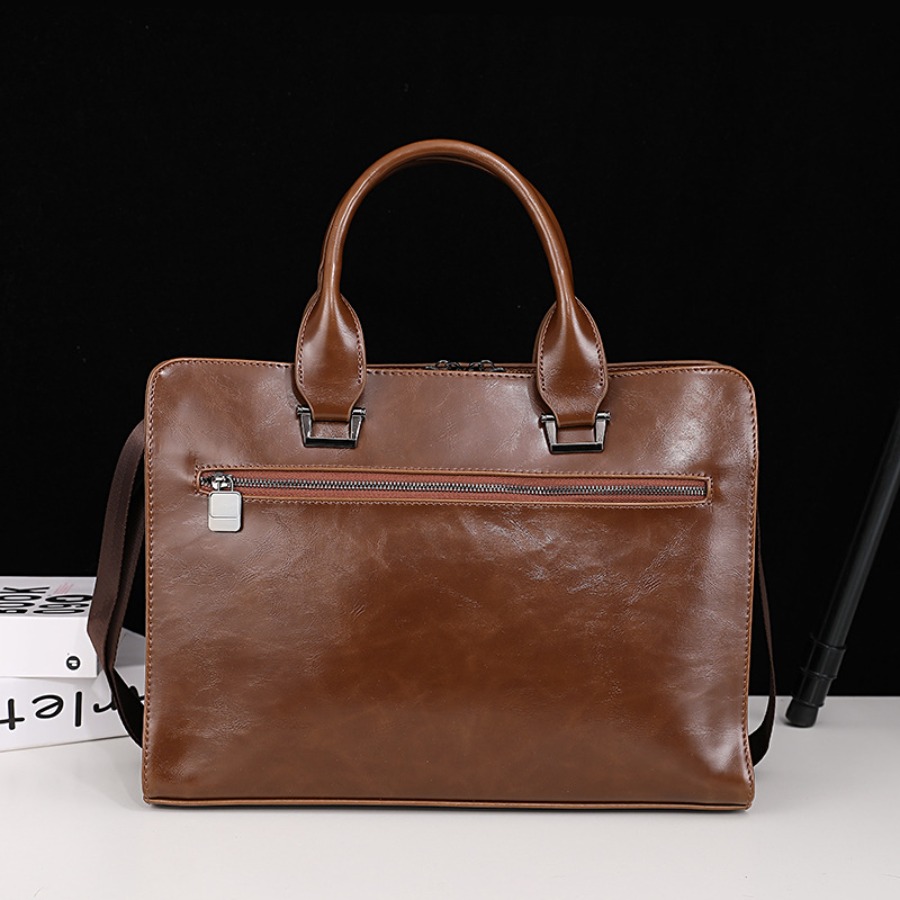 【New Arrival】Vintage Brown Lea – Leather Work Laptop Bag Bewertung und Preis