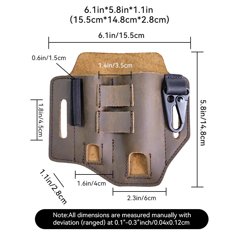 Outdoor Work Multitool Holder  – Leatherwork Knife Sheath Bewertung und Preis