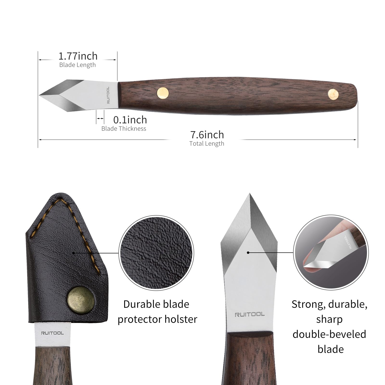 RUITOOL Marking Knife High Car – Leatherwork Knife Sheath Bewertung und Preis