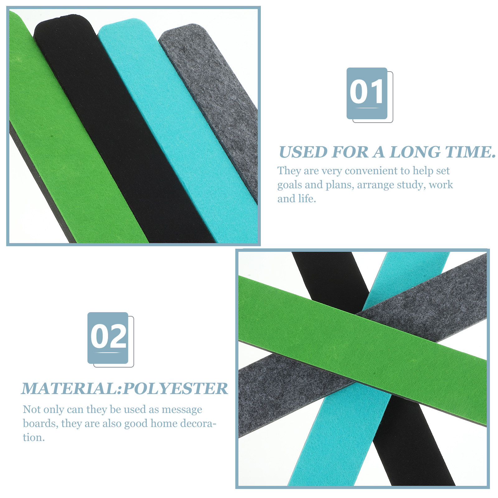 4Pcs Polyester Bulletin Board  – Leatherwork Plans Bewertung und Preis