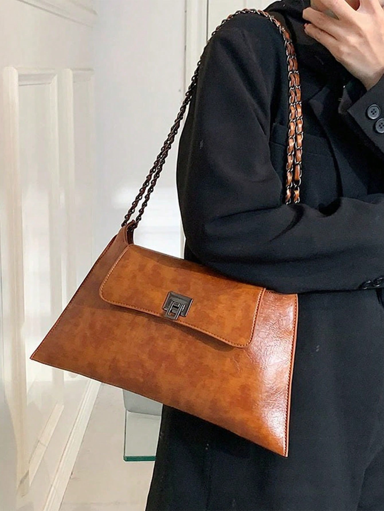 Shoulder Bag Handbag/Elegant F – Leatherworking Items Bewertung und Preis