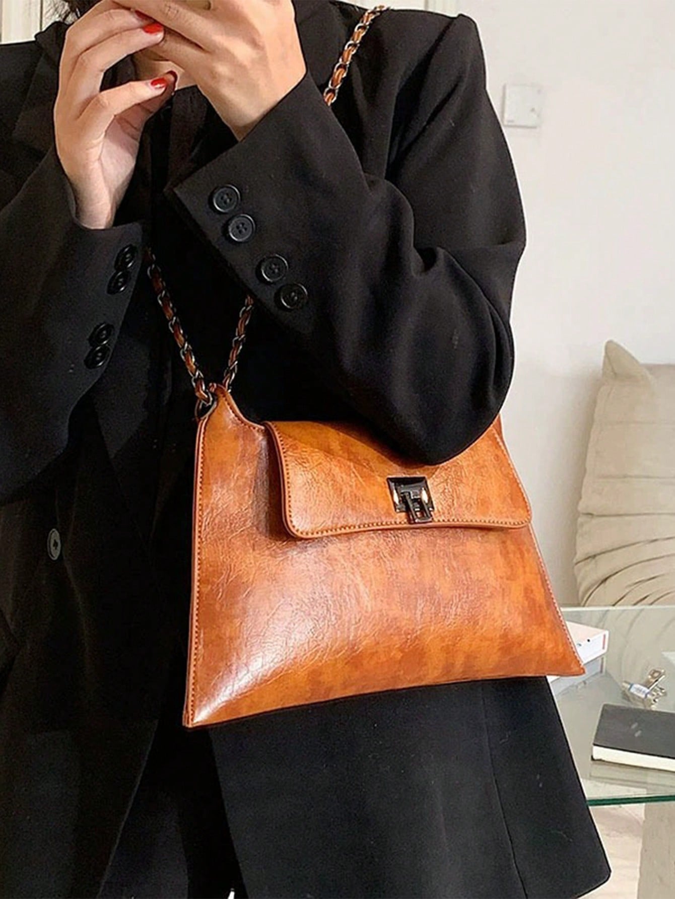 Shoulder Bag Handbag/Elegant F – Leatherworking Items Bewertung und Preis