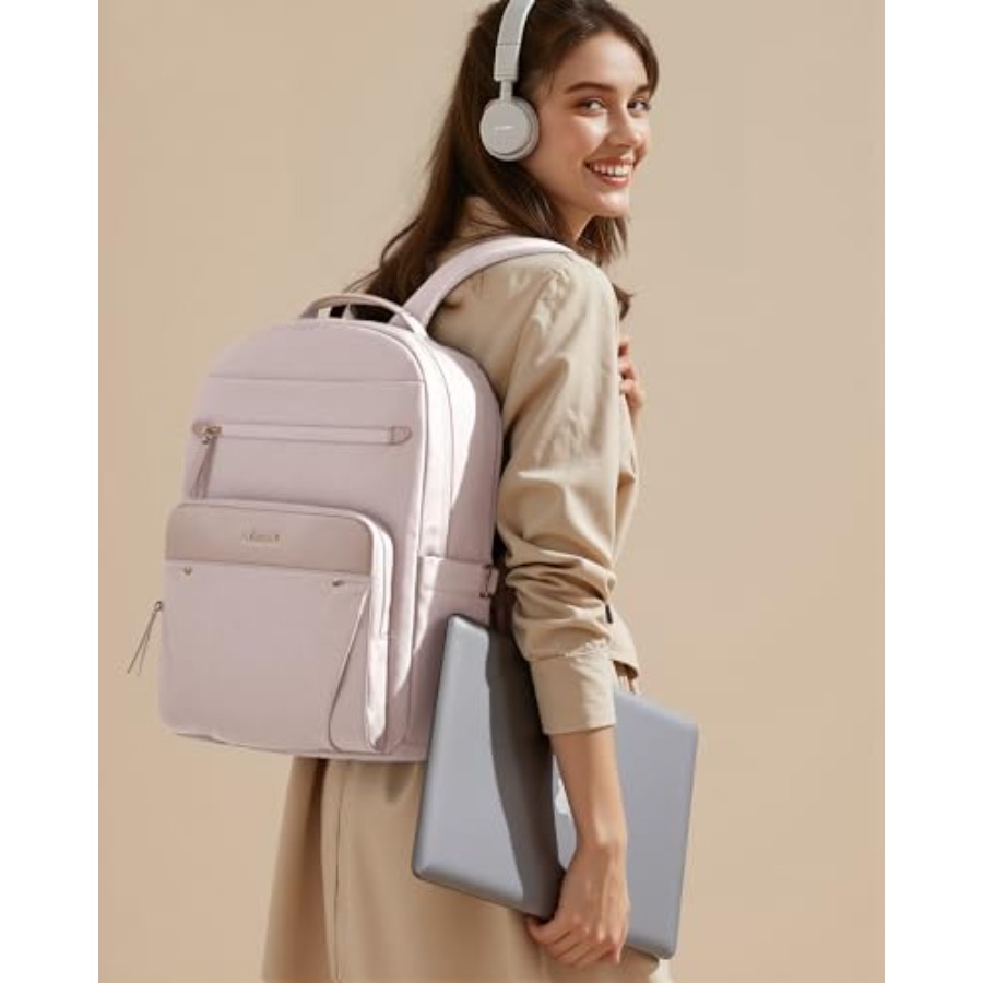 Laptop Backpack for Women with – Leather Work Laptop Bag Bewertung und Preis