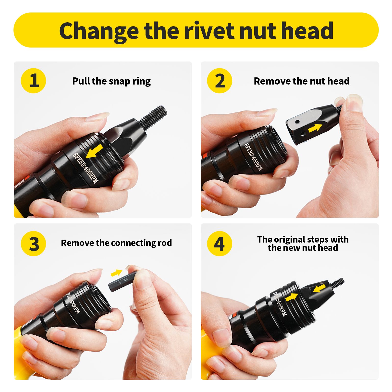 HIFESON Pneumatic Rivet Nut Gu – Rivet Setter Tool Bewertung und Preis