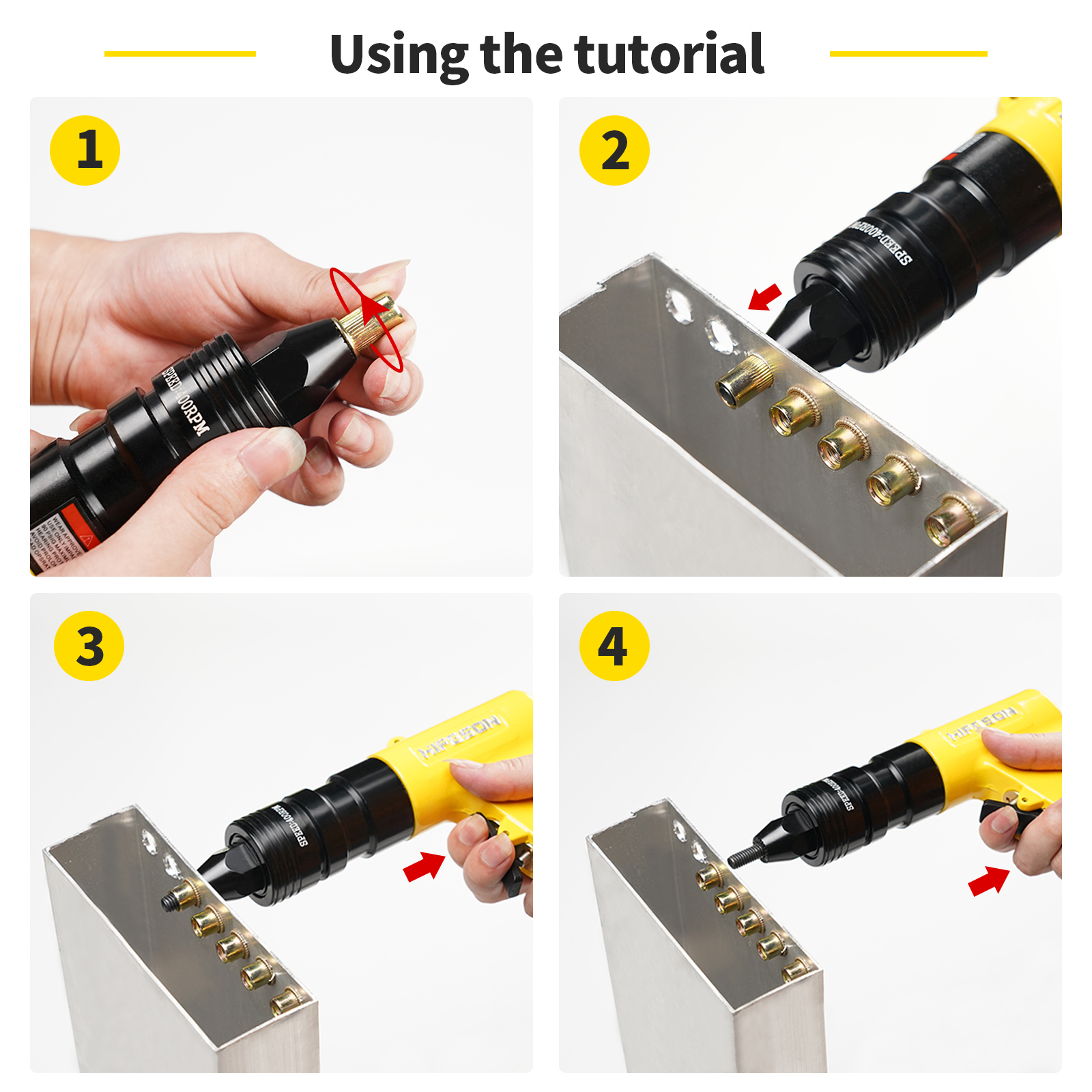 HIFESON Pneumatic Rivet Nut Gu – Rivet Setter Tool Bewertung und Preis