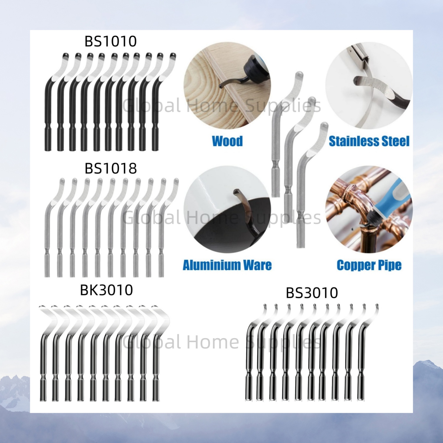 10PCS Deburring Blades BS1010  – Swivel Knife Tool Bewertung und Preis