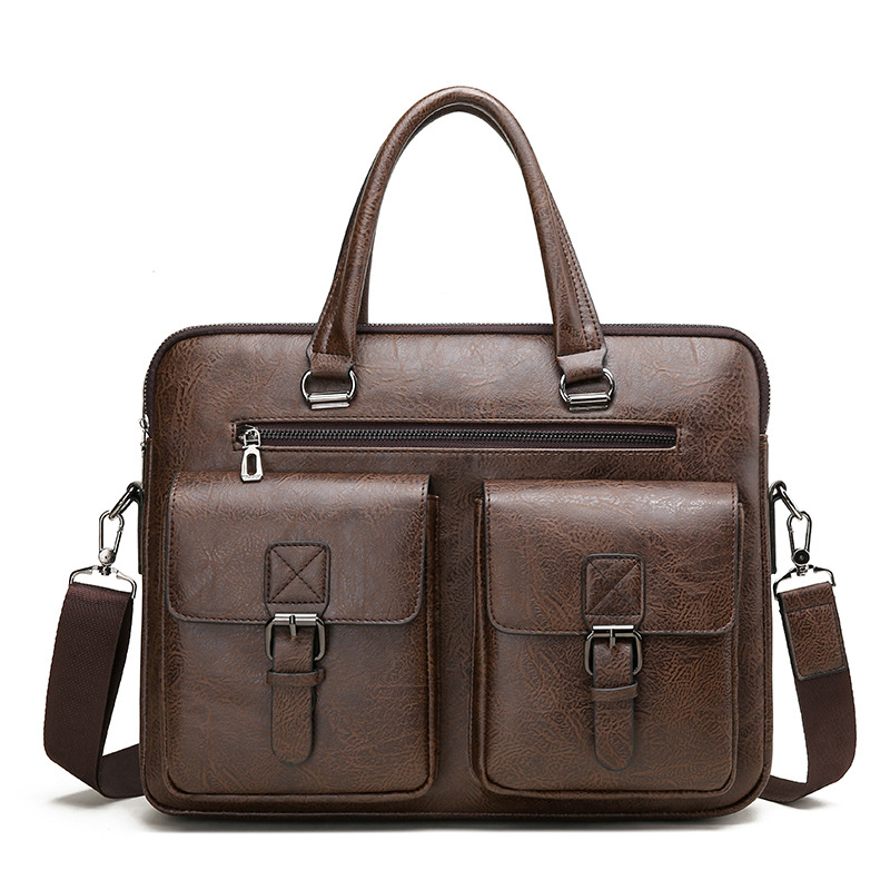 Luxury Brand Man Business Brie – Leather Work Laptop Bag Bewertung und Preis