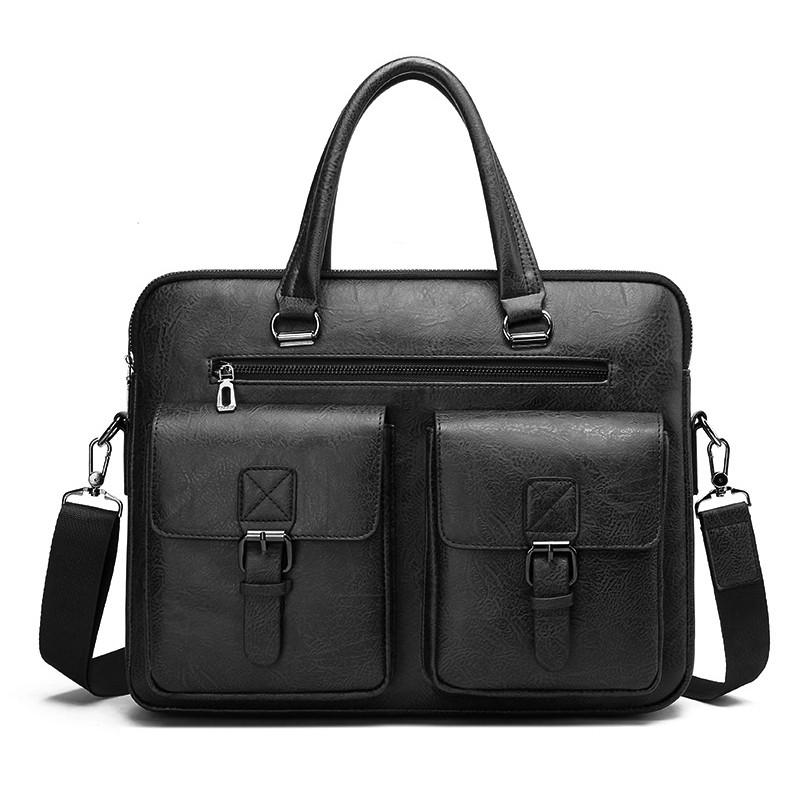Luxury Brand Man Business Brie – Leather Work Laptop Bag Bewertung und Preis