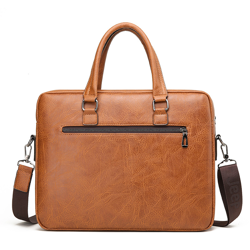 Luxury Brand Man Business Brie – Leather Work Laptop Bag Bewertung und Preis