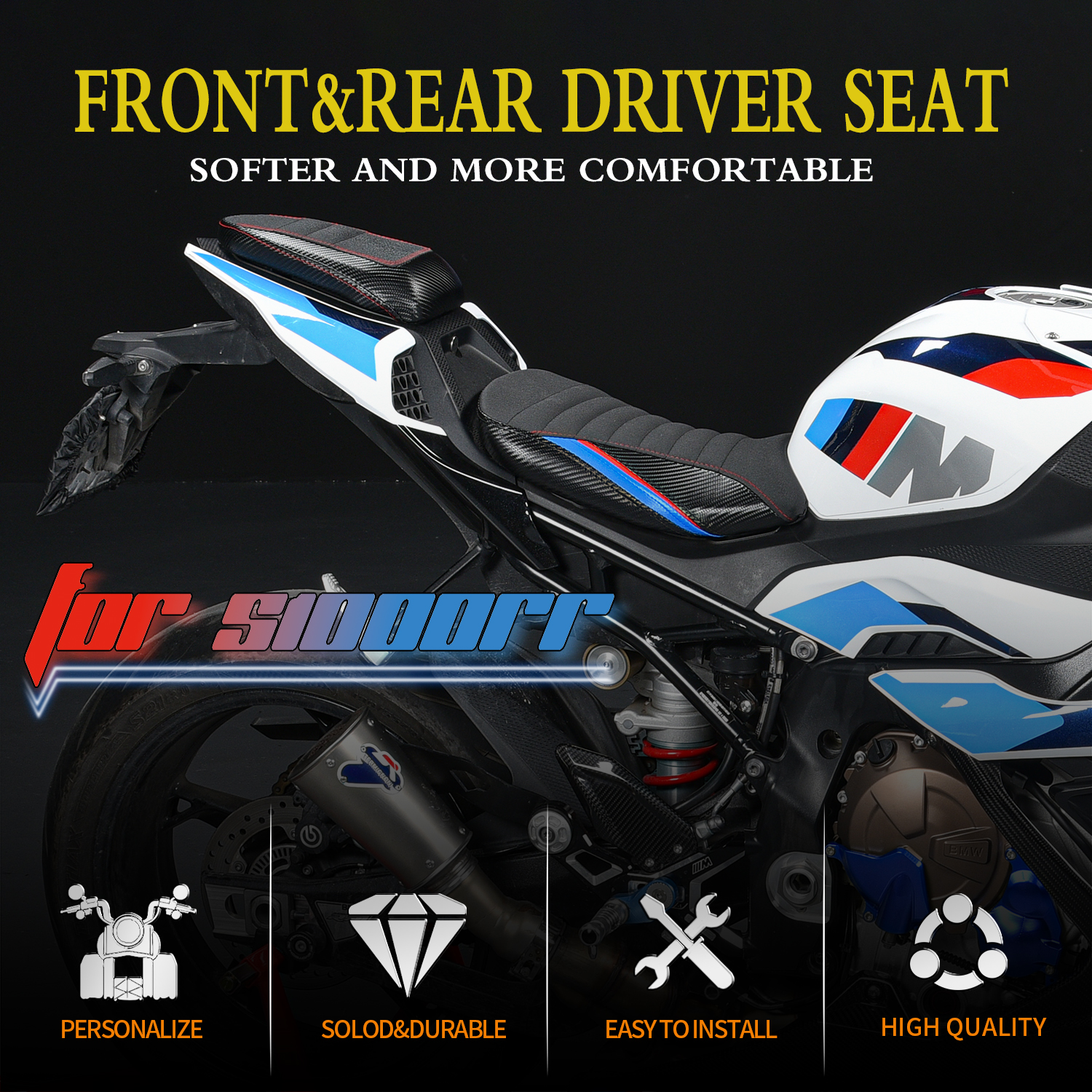 For S1000RR Front Rider Rear S – Leather Workbench Bewertung und Preis