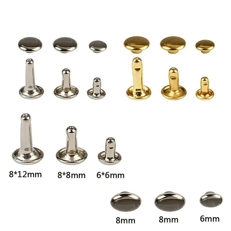 Metal Double Cap Rivets Studs  – Rivet Setter Tool Bewertung und Preis