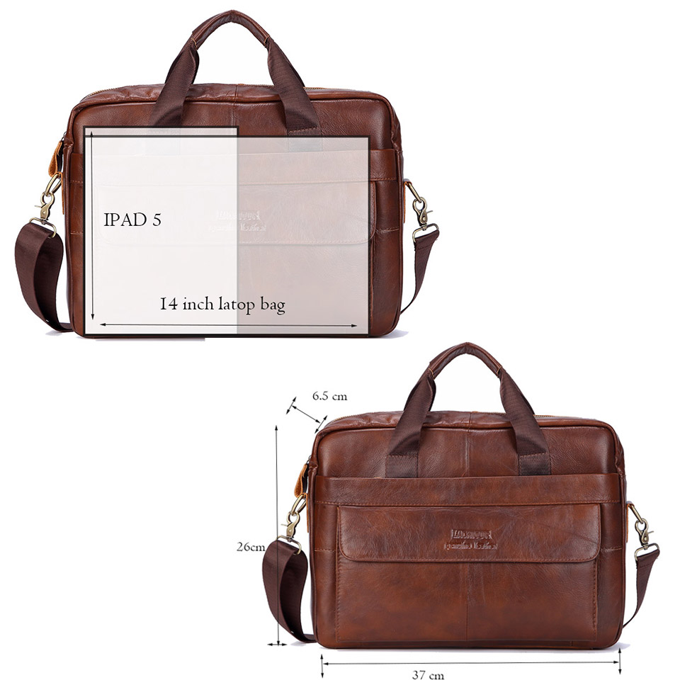 Men Genuine Leather Handbag Fa – Leather Work Laptop Bag Bewertung und Preis