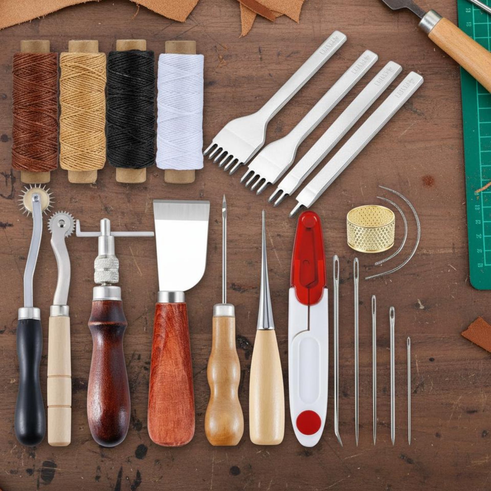Leather Hand Sewing Tool Set M – Leatherwork Beginner Tools Bewertung und Preis