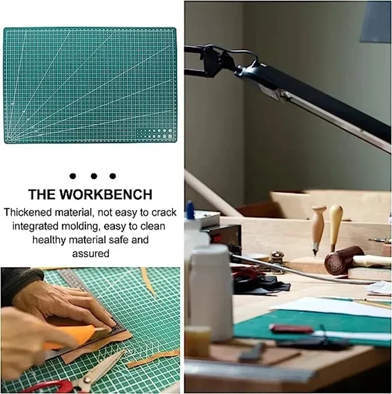 A3 A4 A5 PVC Cutting Mat Patch – Leather Workbench Bewertung und Preis