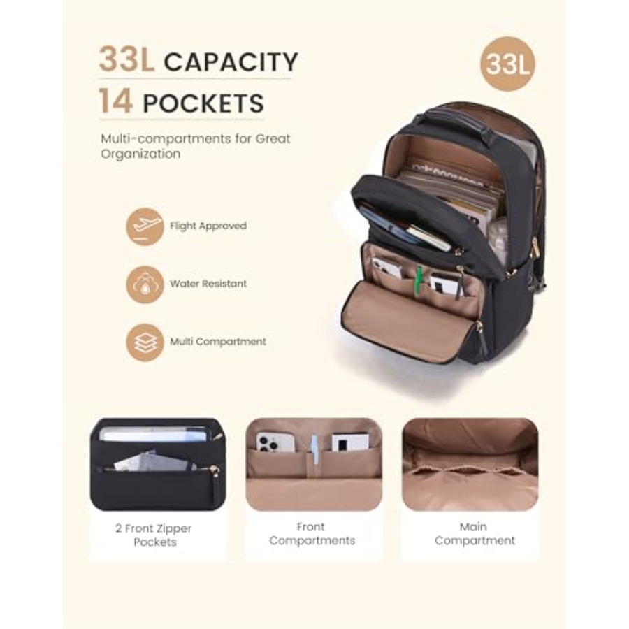 Laptop Backpack for Women with – Leatherworking Items Bewertung und Preis