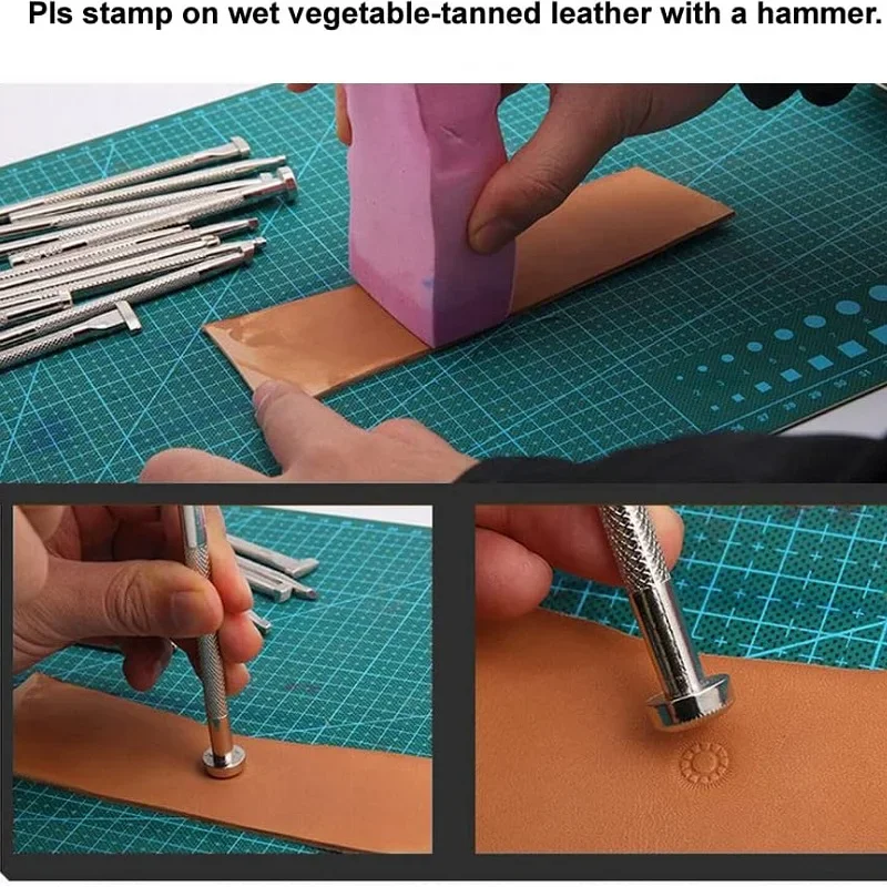Leather Stamping Tools Leather – Leatherwork Beginner Tools Bewertung und Preis