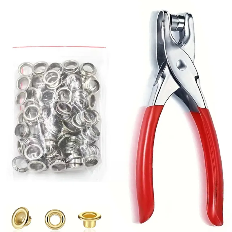 100pcs Prong Rings 4mm Buckle  – Rivet Setter Tool Bewertung und Preis