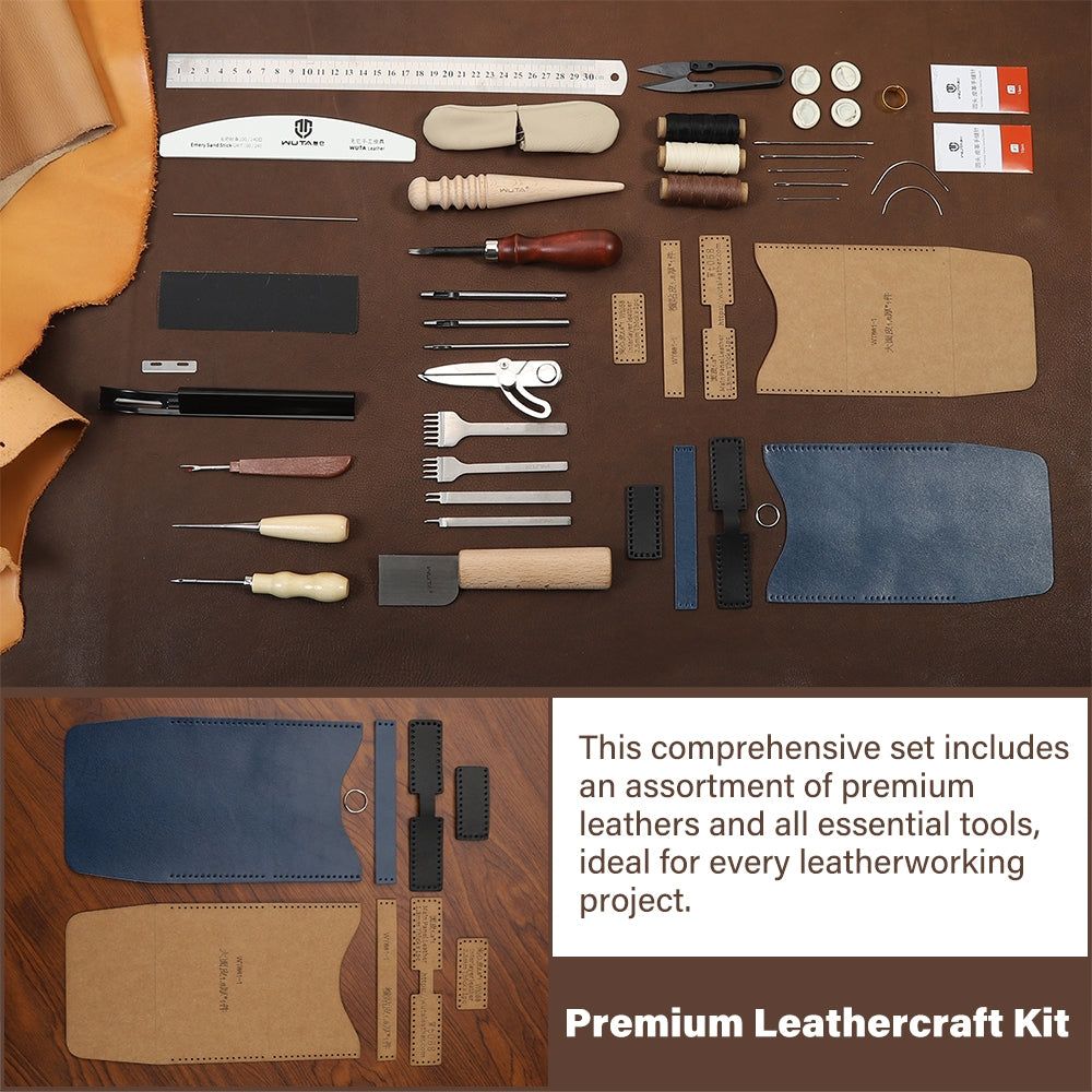 WUTA 63/74PCS Leather Craft Wo – Leatherwork Beginner Tools Bewertung und Preis