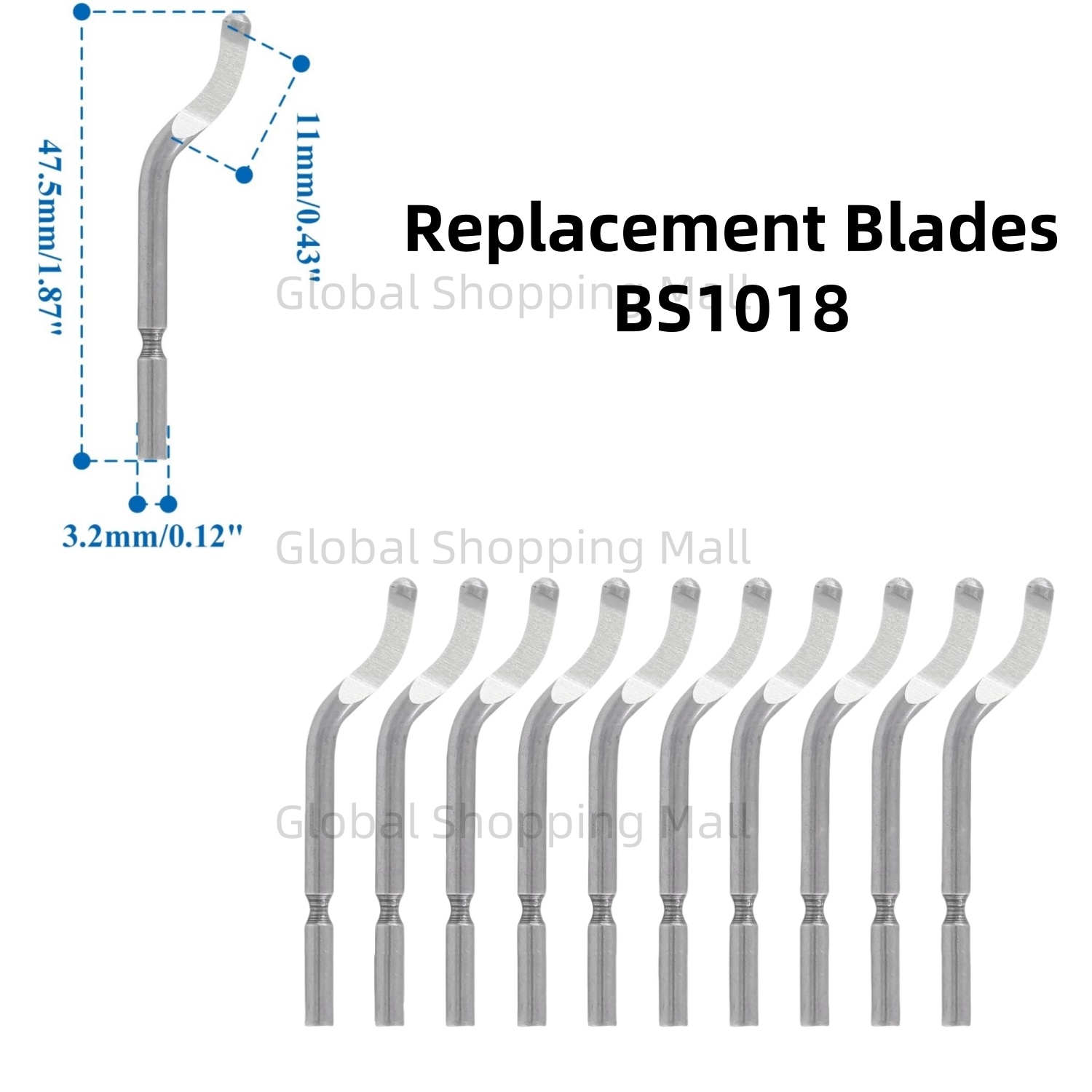 10PCS Swivel Blades 360 Degree – Swivel Knife Tool Bewertung und Preis