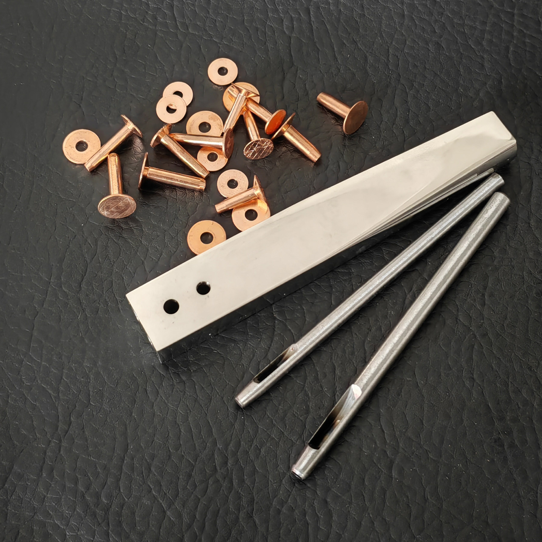 Copper Rivets and Burrs  #9 an – Rivet Setter Tool Bewertung und Preis