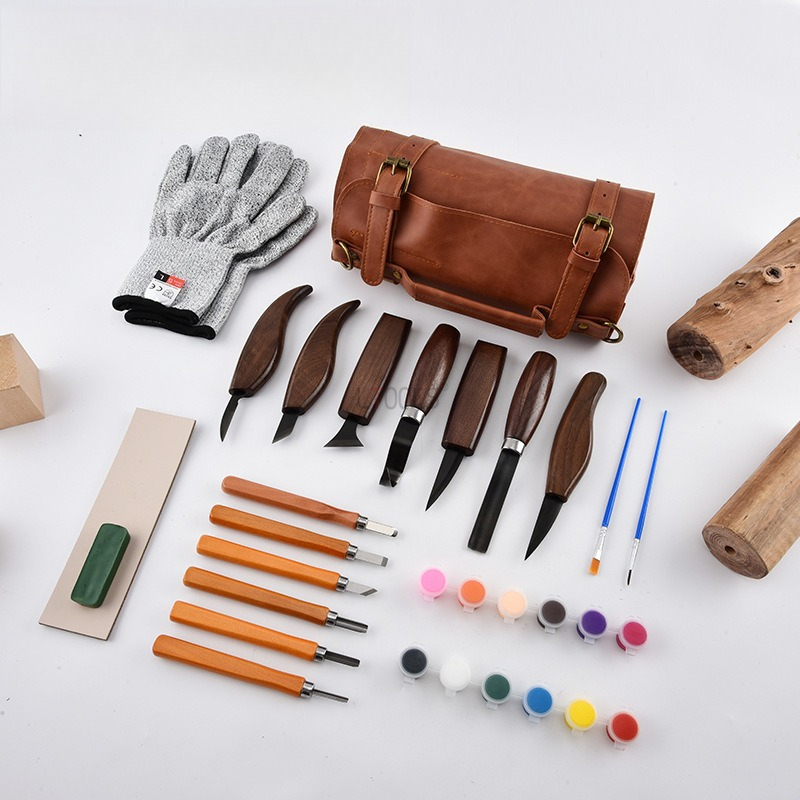 Wood Carving Kit Deluxe Handma – Leatherwork Beginner Tools Bewertung und Preis