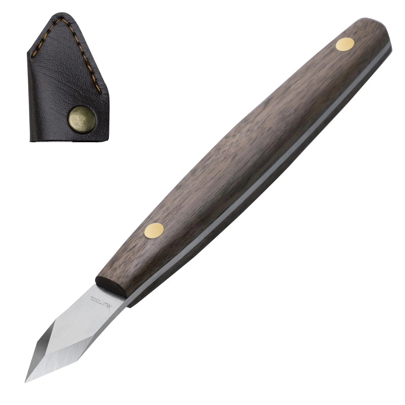 Handmade carving knife, thin e – Leatherwork Knife Sheath Bewertung und Preis