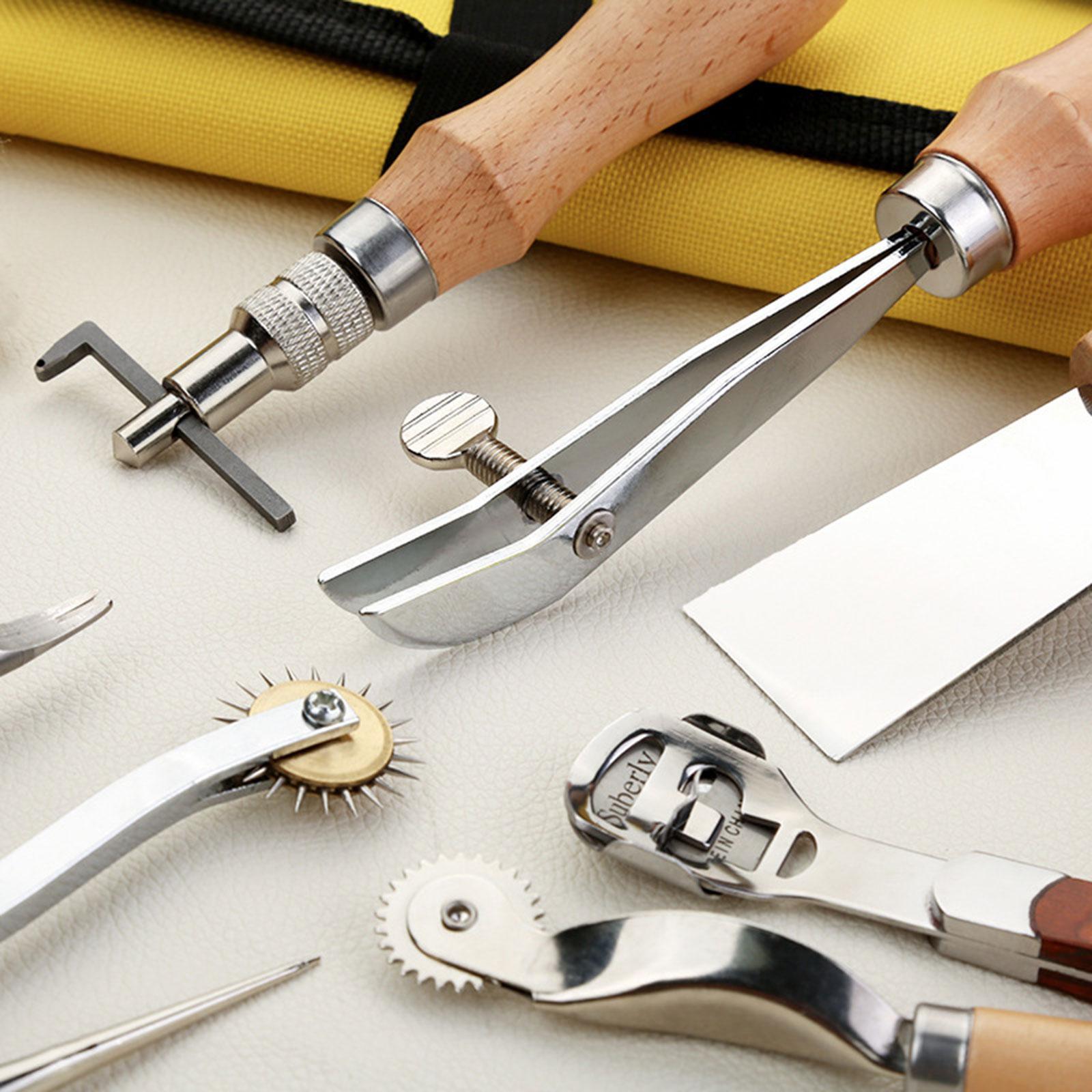 29x PU Leather Working Kit Equ – Leatherwork Beginner Tools Bewertung und Preis