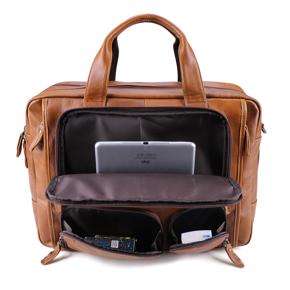Lachiour 17 inch Laptop Bag Me – Leather Work Laptop Bag Bewertung und Preis