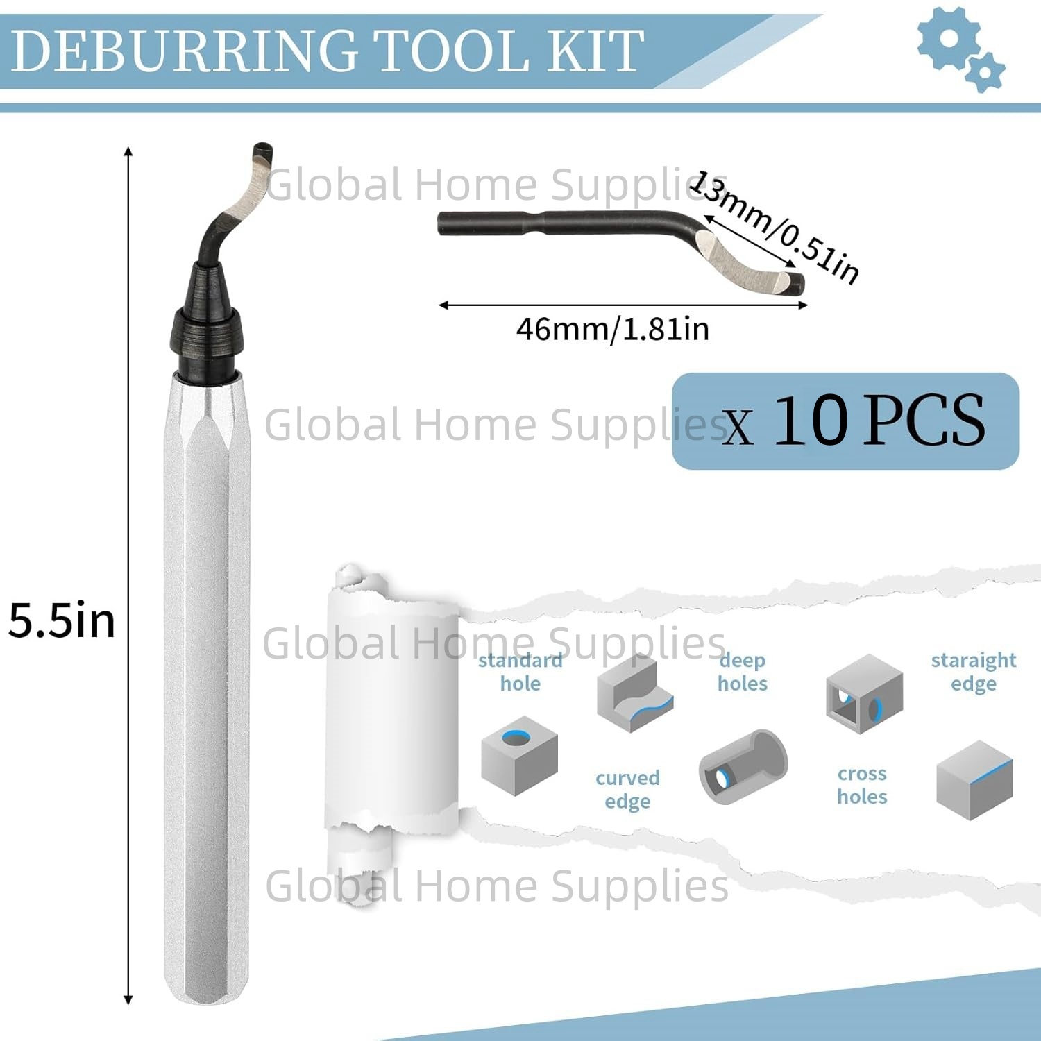 Deburring Tool with 10 Extra H – Swivel Knife Tool Bewertung und Preis