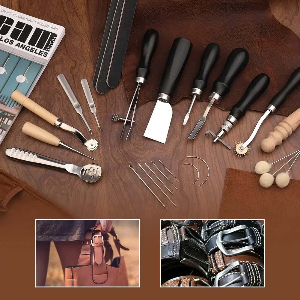 Fenrry 37Pcs Leather Work Tool – Leatherwork Beginner Tools Bewertung und Preis