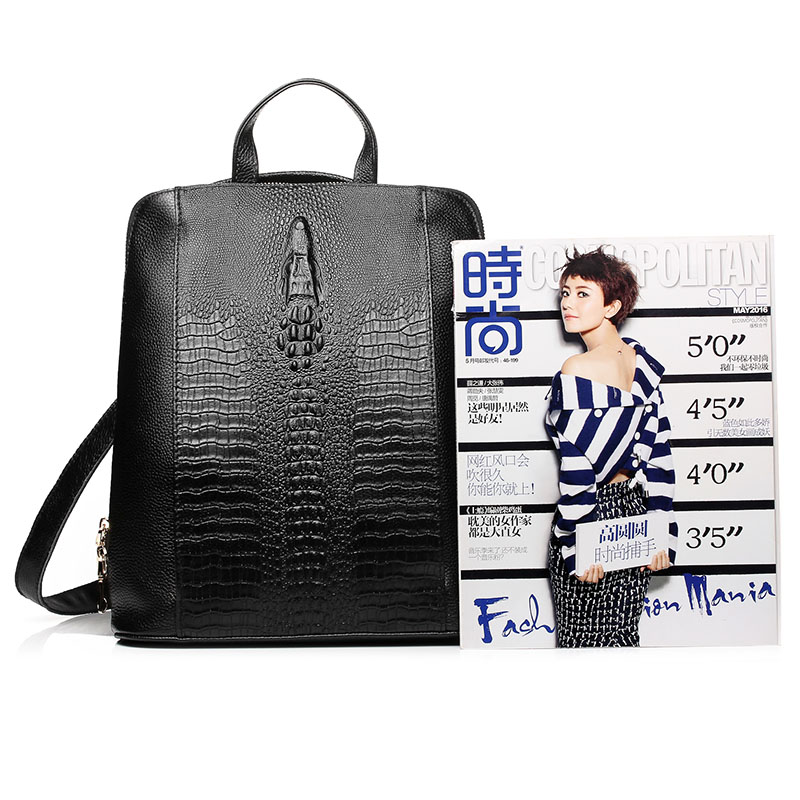 Zency Women's Crocodile Leathe – Leather Work Laptop Bag Bewertung und Preis